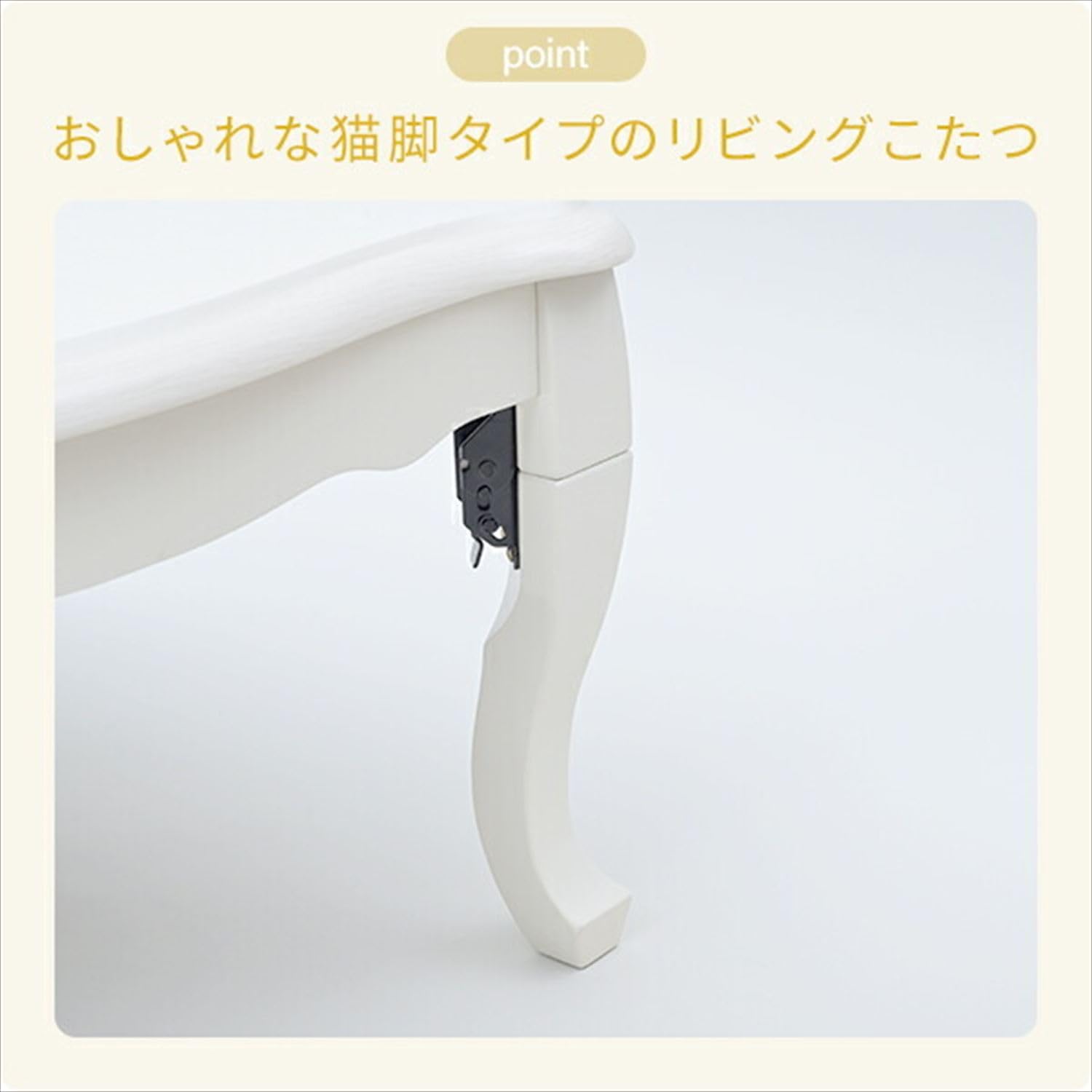 Amazon.co.jp: [山善] こたつ テーブル 折りたたみ 幅80cm×奥行55cm