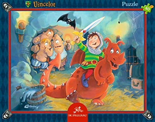Vincelot 40 piece The Secret Castle Dungeon Vincelot Frame Puzzle, 37 x 29 cm, Model# 12706