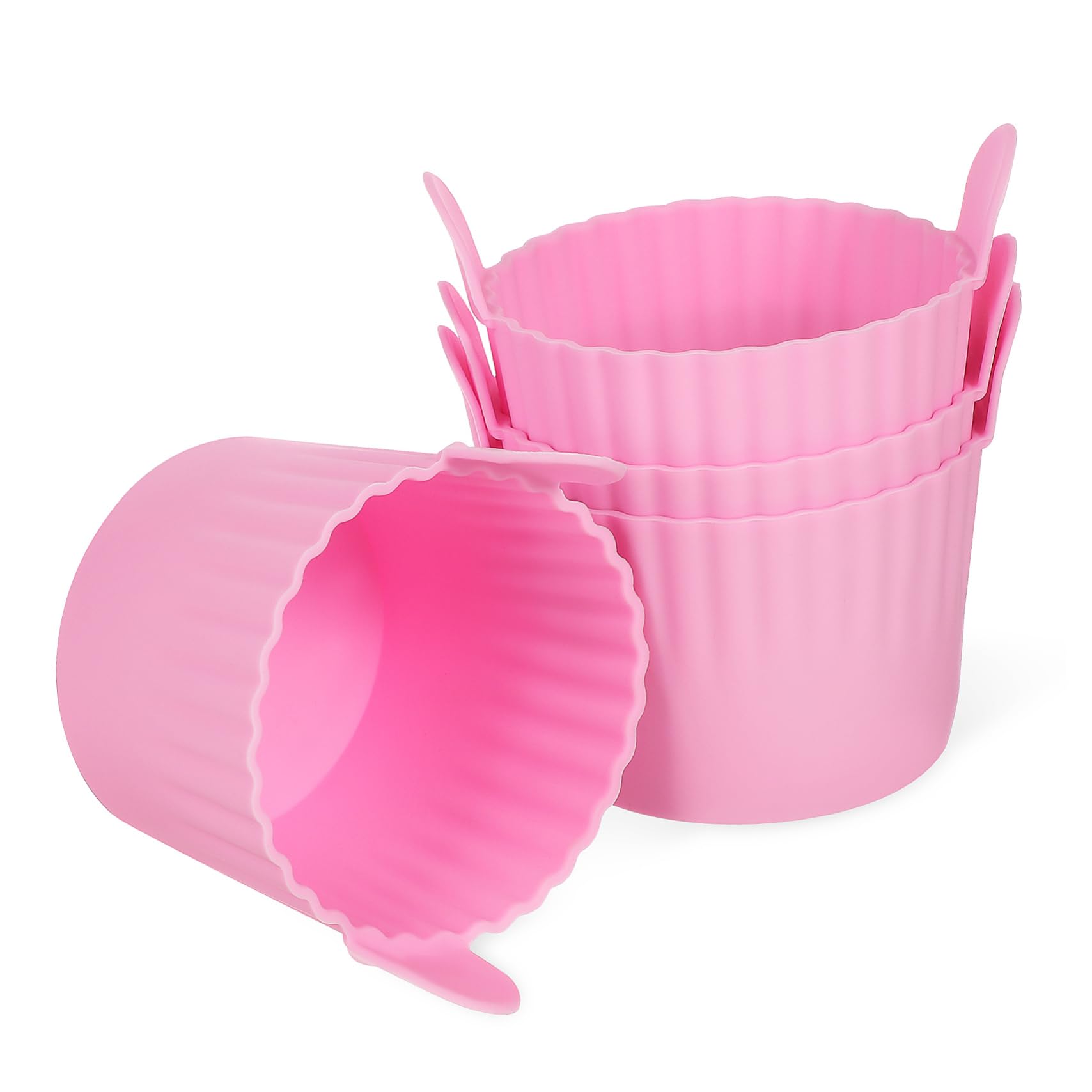 MAGICLULU Lot De 5 Moules À Muffins En Silicone Moules À Plateaux À Muffins En Silicone Réutilisables Non Démoulables 4 Pièces X 5