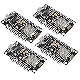 ESP8266-Mikrocontroller für NodeMCU Lua V3 WIFI mit CH340G；Es verwendet den seriellen CH340-Chip, der eine Anwendung besonders benutzerfreundlich macht und eine stabilere Leistung und leistungsstarke Kompatibilität bietet. Dieser ESP8266 Mikrocontroller besteht auch aus einem 25Q32 4M (32mbit) Flash-Speicherchip. Ausgestattet mit einem leistungsstarken ESP8266-12F Prozessor von Espressif und integriertem WLAN bietet dieser Controller einen einfachen Einstieg in die IoT-Entwicklung.