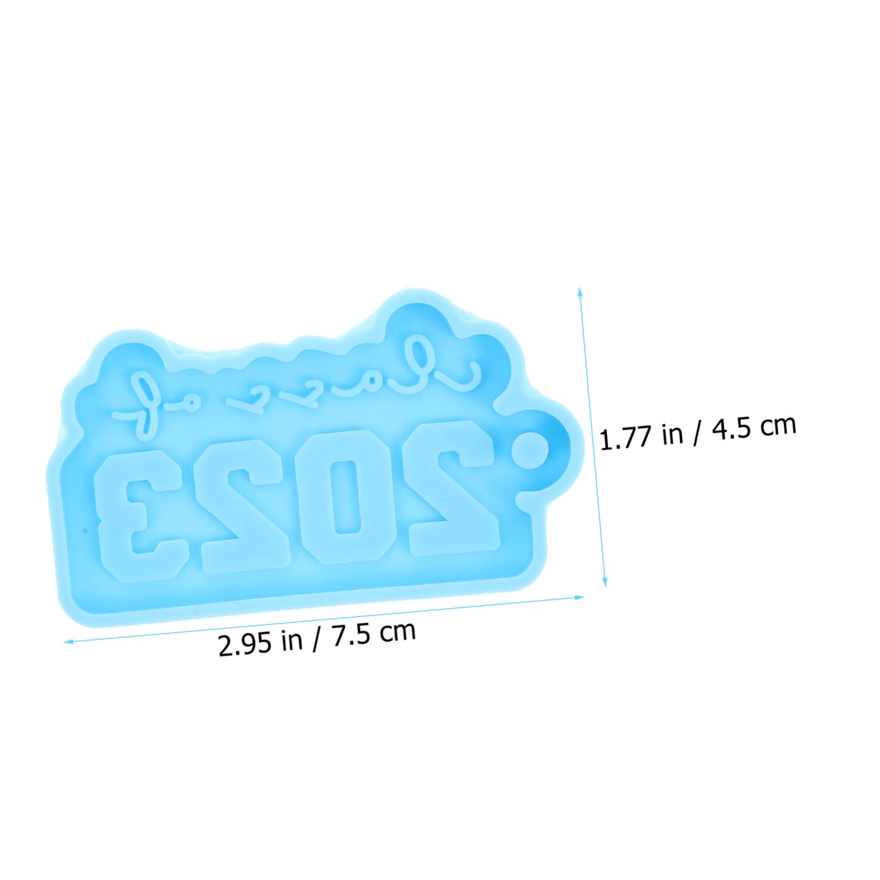 EXCEART 16pezzi Stampi Silicone Per Portachiavi Class of Molds Per Pendenti Leggeri Resistenti e Flessibili Per e Decorazioni