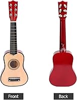 Vista 2 de Ciieeo 21 Guitarras acústicas Guitarra acústica pequeña guitarra acústica clásica con cuerda de púa para principiantes, instrumento musical