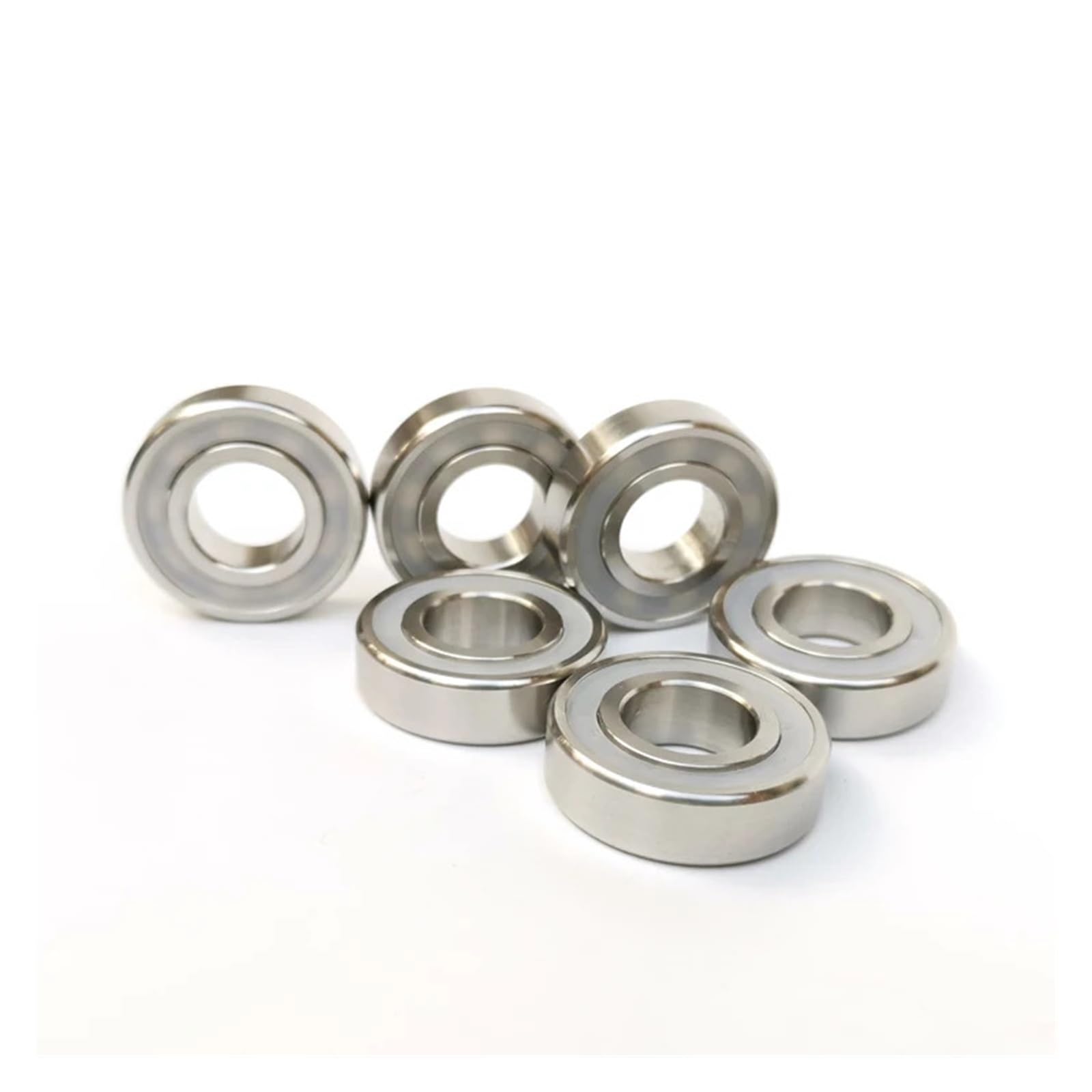 MAMA'S PEARL Lot de 10 roulements en Acier Inoxydable 316L S6000-2RS 10 x 26 x 8 mm, roulements étanches S6000RS