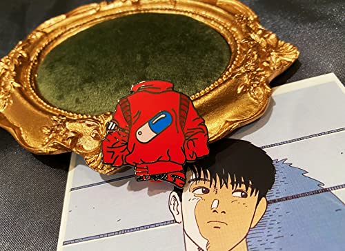 Image of AKIRA pin hard enamel akira jacket hard enamel pin anime pin akira