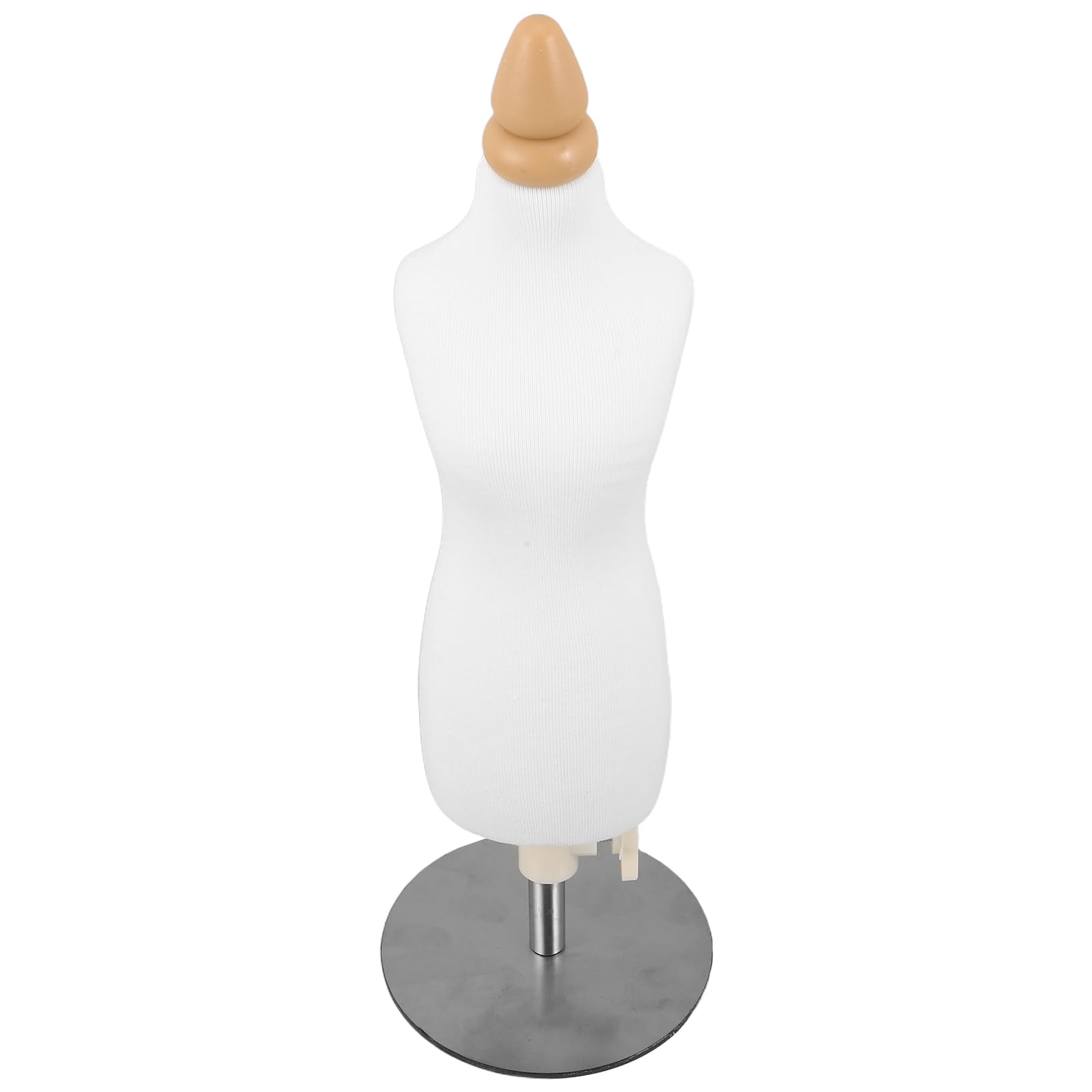 Mannequin couture miniature 1/4 Veemoon haut de gamme avec couvre en bois et socle argenté