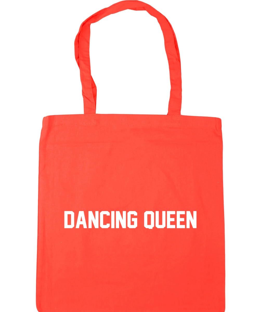 Hippowarehouse Dancing Queen Tote Shopping Gym Beach Bag 42cm x38cm, 10 litres — image 1