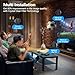 2025 TV Antenna Indoor Antenna for Smart TV, 2200+ Miles Long Range Reception tv Antenna with Amplifier Signal Booster for Local Channels, Clear Reception for 4K 1080p HD