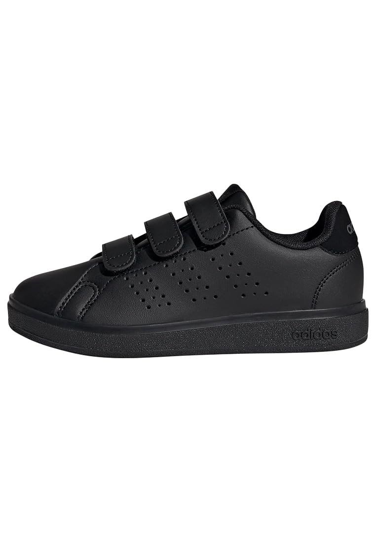 adidas Unisex Kids Advantage Base 2.0 Children Shoes, Core Black/Core Black/Grey Six, 13.5 UK Child