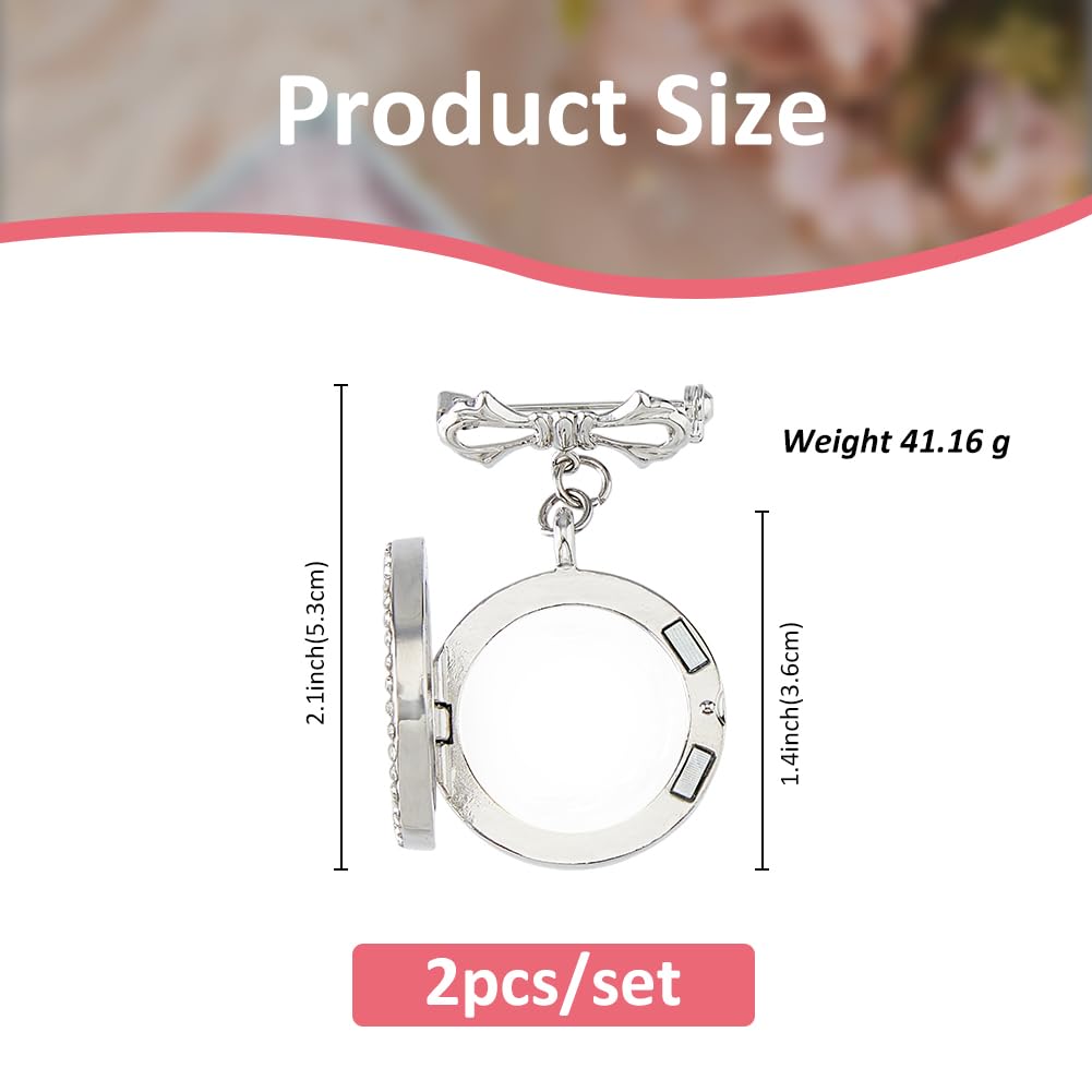 SUPERFINDINGS 2 x Wedding Bouquet Charm - Image 2