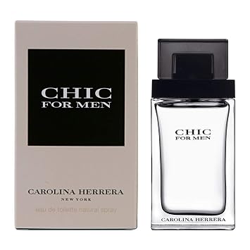 Carolina Herrera Chic Eau De Toilette Spray 3.4 Oz / 100 Ml for Men