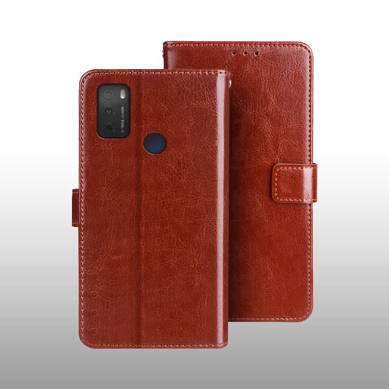 Hülle® Flip Plånboksfodral för TCL 20E/Y - Mönster 8