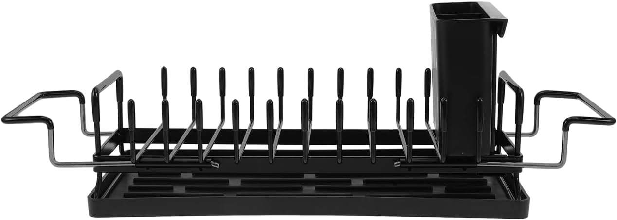 Garneck Space Saving Dish Rack Expandable Kitchen Counter Dish Racks Sink Large Capacity