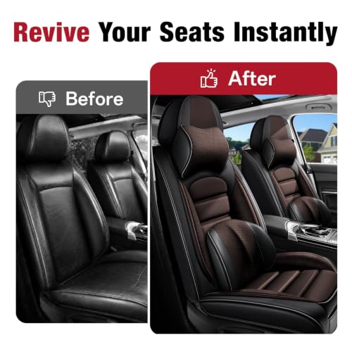 Image of Deluxe Front Covers for Toyota Camry 2015-2026, Black-Coffee