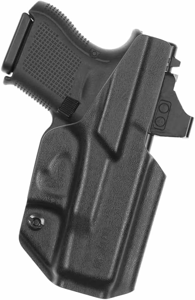 Tulster IWB Profile+ Kydex Holster in Left Hand fits: Glock 26/27/28/33 | Optic Compatible Inside The Waistband Appendix Concealed Carry - Image 2