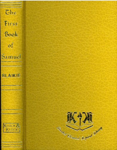 The first book of Samuel B0006WVY7A Book Cover