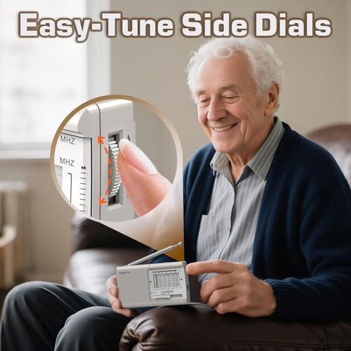 Image of XHDATA D219 AM /FM /SW 12 Bands Radio Pocket Shortwave Receiver for Home or Travel White
