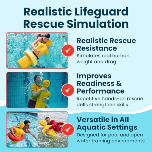 Maniquí de Entrenamiento Snyder Aquamentor para Rescate Acuático miniatura 3