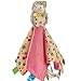 Taggies Stuffed Animal Security Blanket, 13 x 13-Inches, Petals Hedgehog