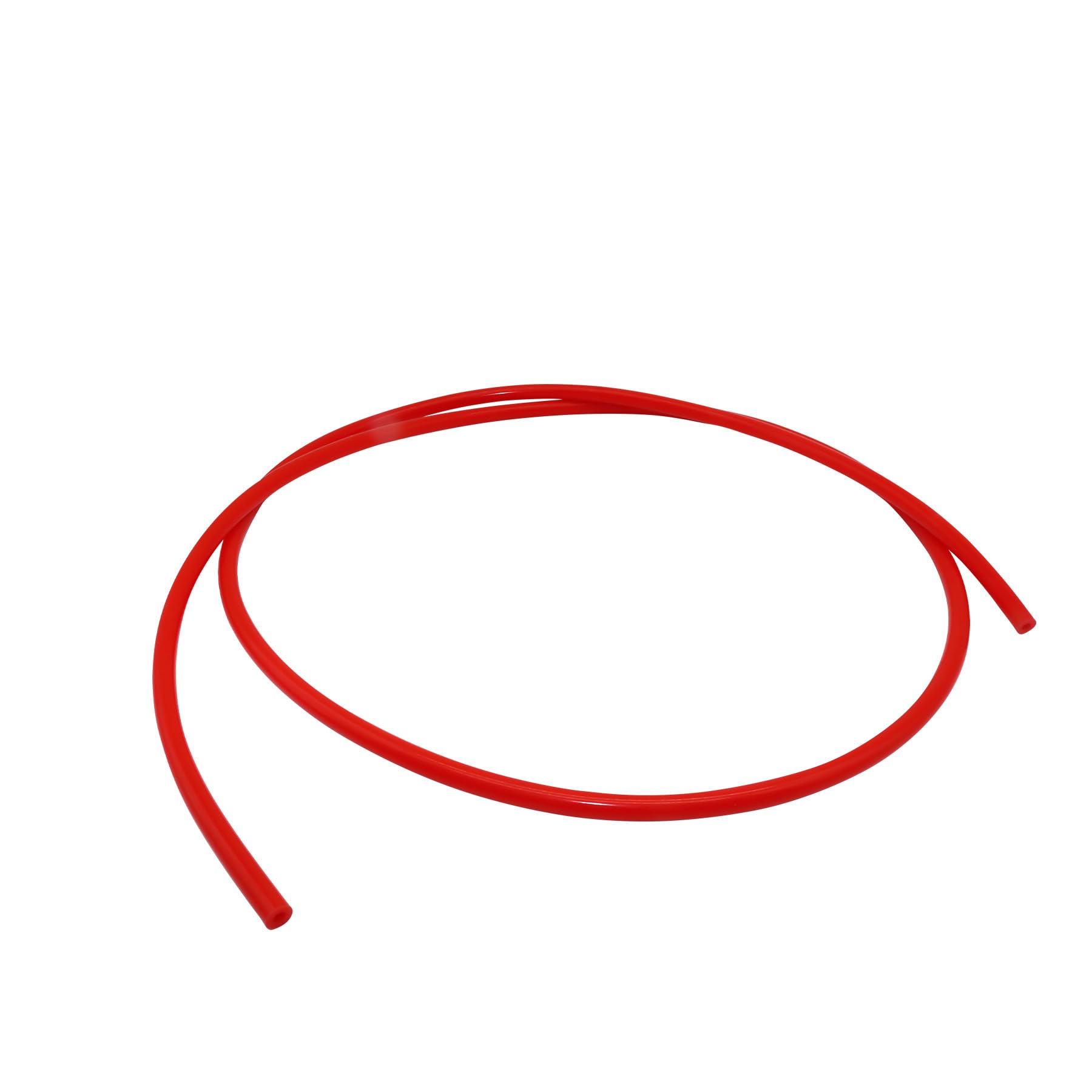 iMeistek Silicone Tube, 5mm ID 11mm OD 3mm Wall Thickness 2M Flexible Silicone Hose for Air Water Transfer Pneumatic Vacuum Red