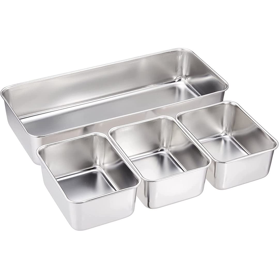 TIKUSAN Yakumi - Contenitore per spezie in acciaio inox, con coperchio, misura media, prodotto in Giappone (3 contenitori)