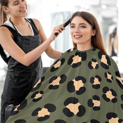 Capa de barbero impermeable ajustable para hombres miniatura 7