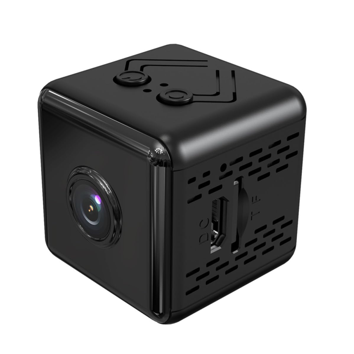 Cámara nocturna WiFi 1080p con sensor CMOS, gran angular 150° y almacenamiento interno