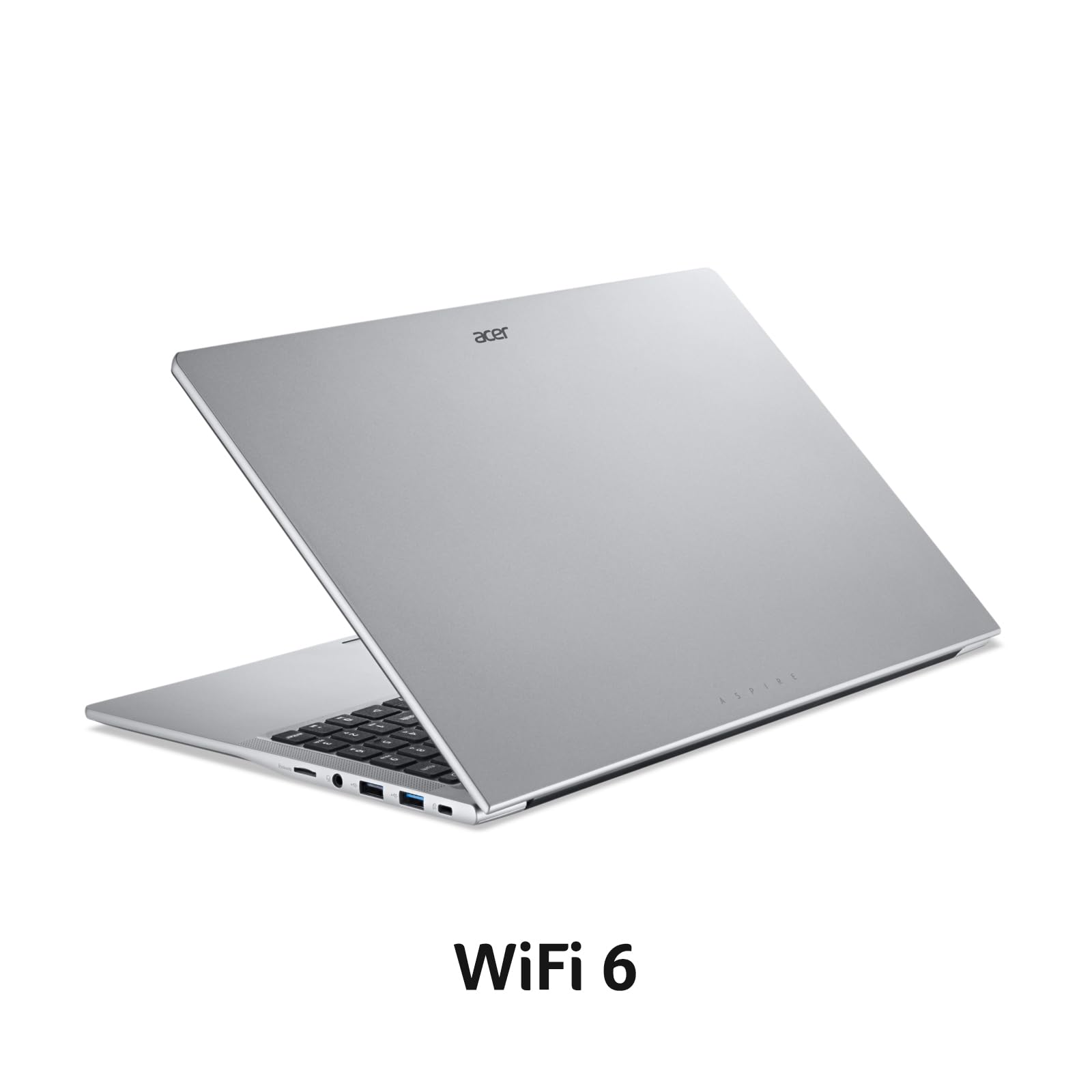 Acer Aspire Lite AL15-54P-536H Notebook PC Portatile 15.6" FHD IPS | Intel Core Ultra 5 115U, RAM 8 GB DDR5, 512 GB SSD, Scheda Grafica Intel, Windows 11 Home, QWERTY, Silver