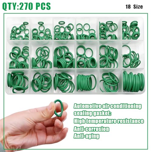 Kit de reparación de válvula A/C para autos Bittwee 39 piezas miniatura 3