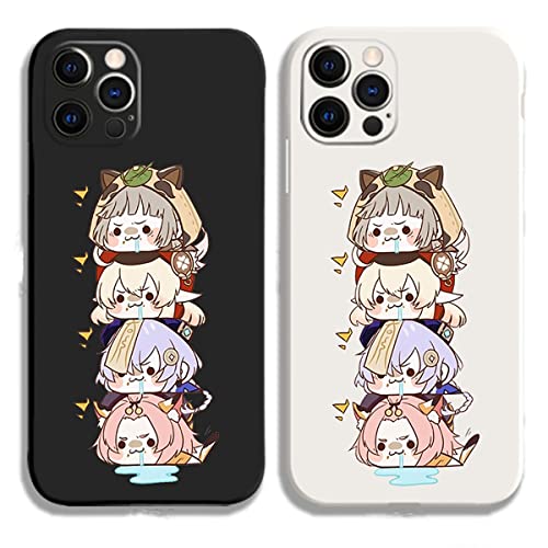 スマホケース 原神 早柚 クレー 七七 ディオナ スマホケース スマホカバー iphone13 pro ケース ゲームグッズ 萌えグッズ コスプレ小物 保護ケース 全面保護 脱着簡単 良い感触