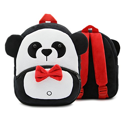 DafenQ Mochilas para Niños, Infantiles Animales para Niño Niñas Bolsos de Dibujos al Aire Libre Bolsa de Libros Escolares Regalo para Guardería/Jardín de Niños (Panda)