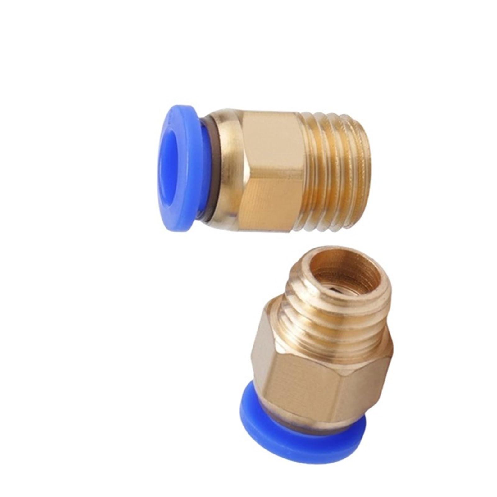 Conector neumático M12X1.75 manguera PC 6mm para tubo de aire industrial