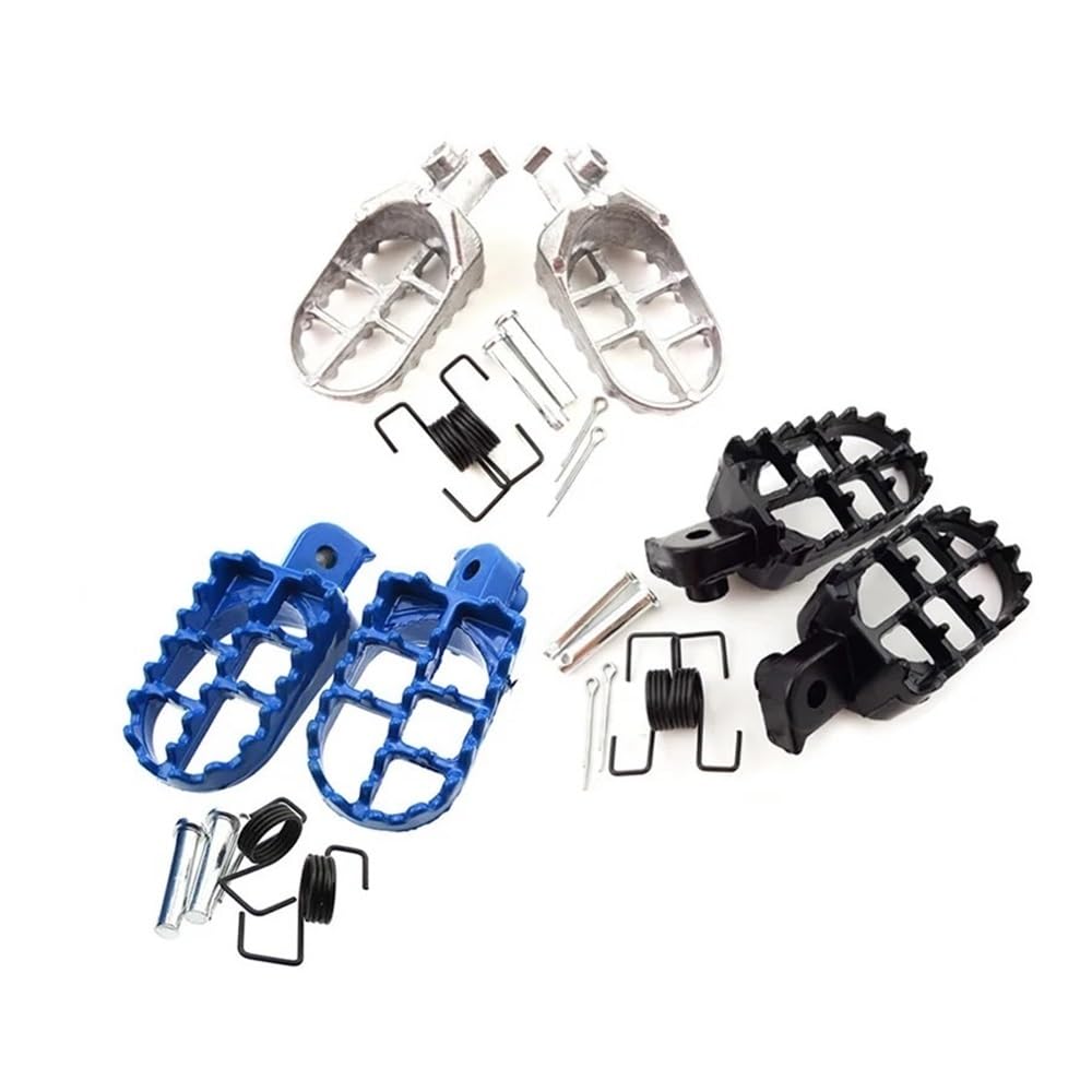 Pedane anteriori in alluminio per moto Qiilu - Accessori Moto In