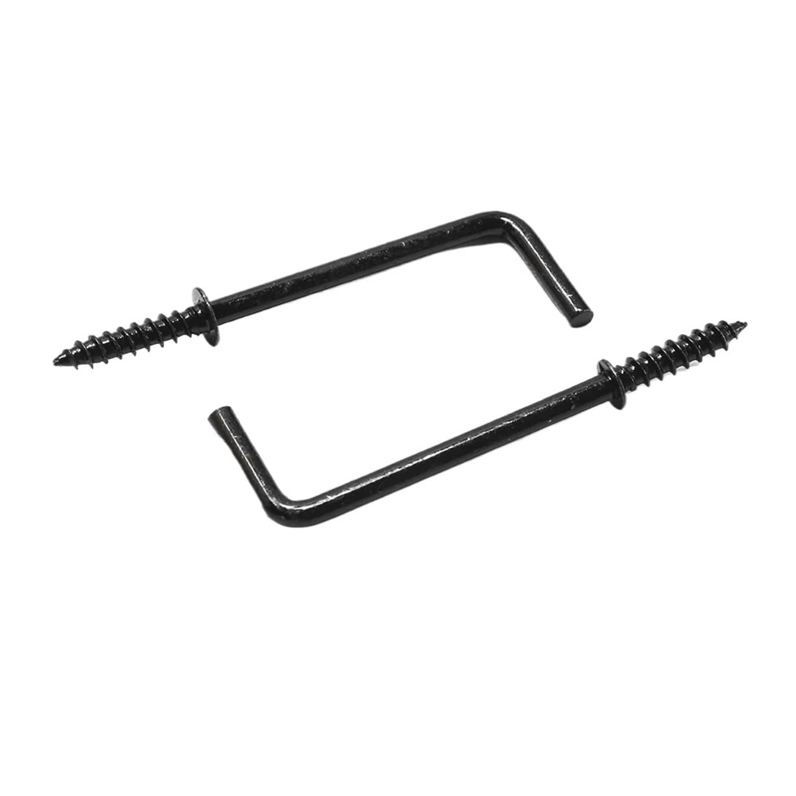 Cigpklo 1-1/2" L Shaped Hooks Screw 10~30Pcs 1/2''~2'' L-Shape Right Angle Screw Hook Self-Tapping In Hooks For Photo Frame Lamp Cabinet(,20Pcs)