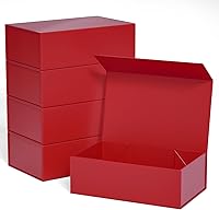 Vista 18 de Caja de Regalo Morada de 12" x 6" x 4" con Tapa de Cierre Magnético, Caja de Regalos para Obsequios, Cajas de Regalo para Damas de Honor, Caja