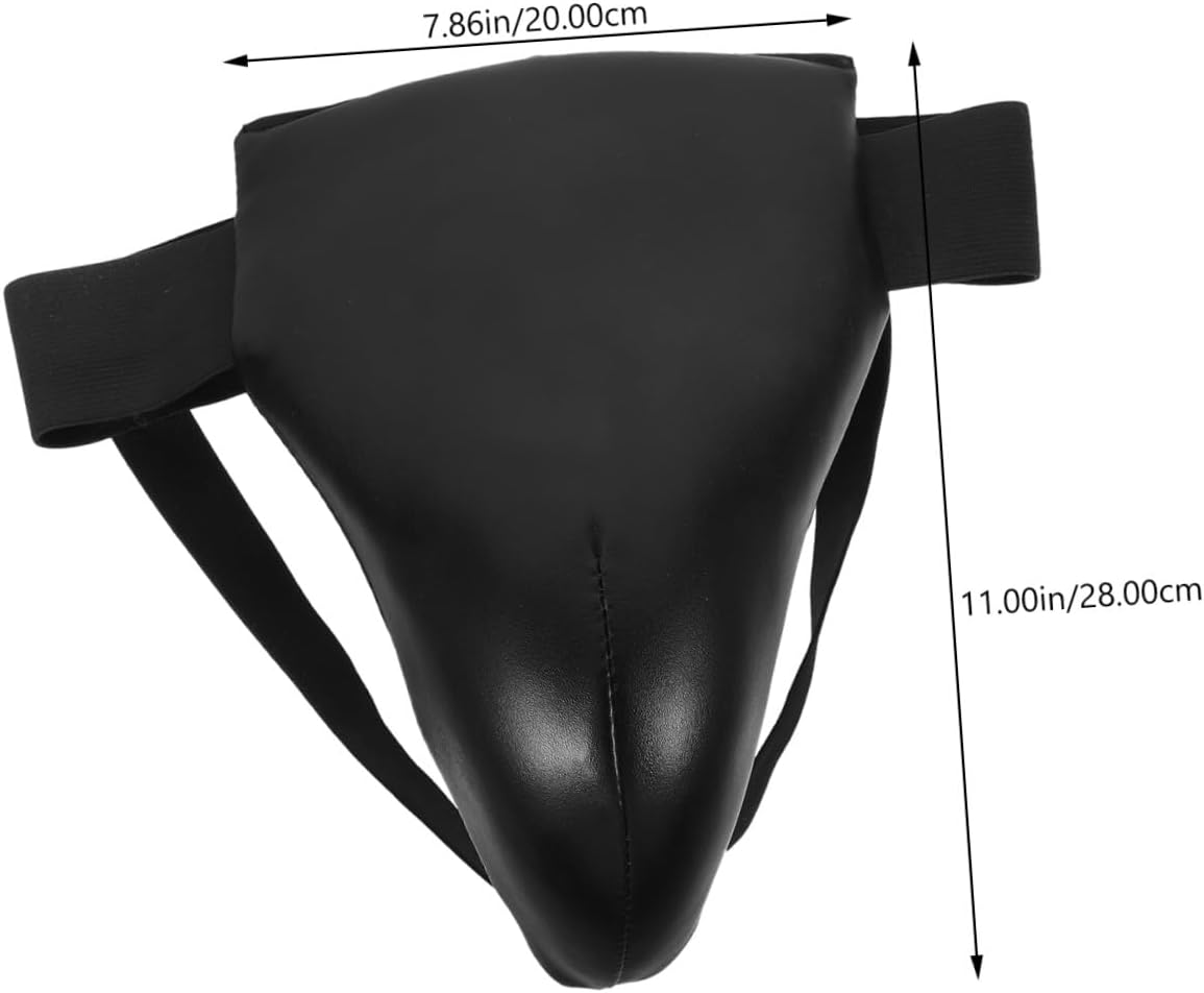 Training Groin Guard for Martial Arts and Boxing, Breathable Wear-Resistant Crotch Protector with Integrated Design, Reusable Adult and Youth Taekwondo Protective Gear
