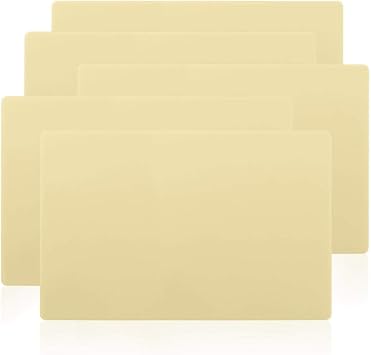 5pcs A4 Size 3MM Thick Synthetic Tattoo Practice Skin Double-sided Tattoo Art Training Silicone Pads Microblading Practice Skin