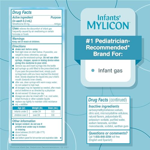 Mylicon IN01023 Infants' Gas Relief Dye Free Drops thumb #6