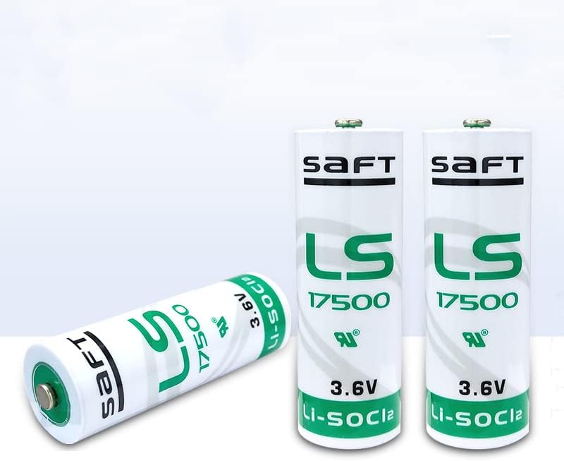 Miniatura 5 de 20 baterías de litio LS17500 (ER17500) de 3.6 voltios A (3600 mAh) de repuesto para respaldo de emergencia LS17500
