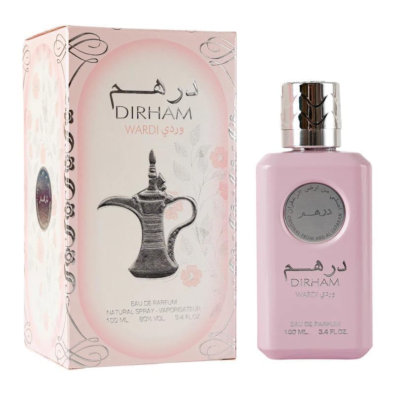 Dirham Eau De Parfum 100ml – Premium Arabic Perfume for Men & Women | Long Lasting Oriental, Fresh & Woody Fragrance Spray | Unisex Luxury Attar Inspired Scent (Pink)-picture-30