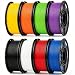 UGUESS PETG 3D Printer Filament, Multi‑Color Filament Bundle 250g*8 | PETG Filament 1.75m…