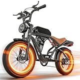ASKGO Electric Bike for Adults, 2500W Peak Motor, 32MPH & 100 Miles, 48V 20Ah Large...