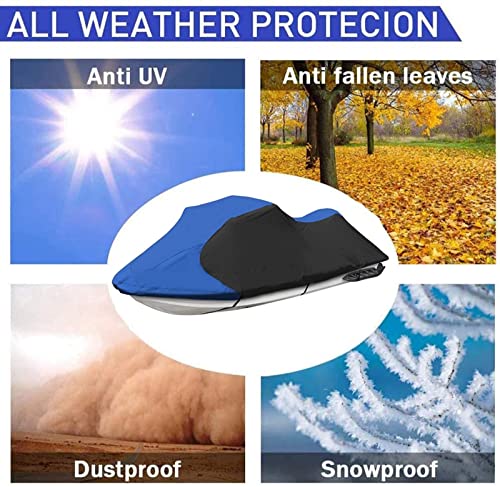 Housse de ski de jet robuste 210D imperméable contre les intempéries extérieures - 3