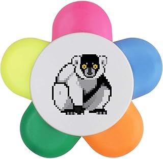 Azeeda 'Black and White Ruffed Lemur' Flower ...