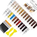 Furniture Scratch Repair Wood Fillers 24 Colors Cover Surface Scratch - Wood Floor, Table, Desk, Door, Cabinet, Veneer - Restore Stains, Scratches