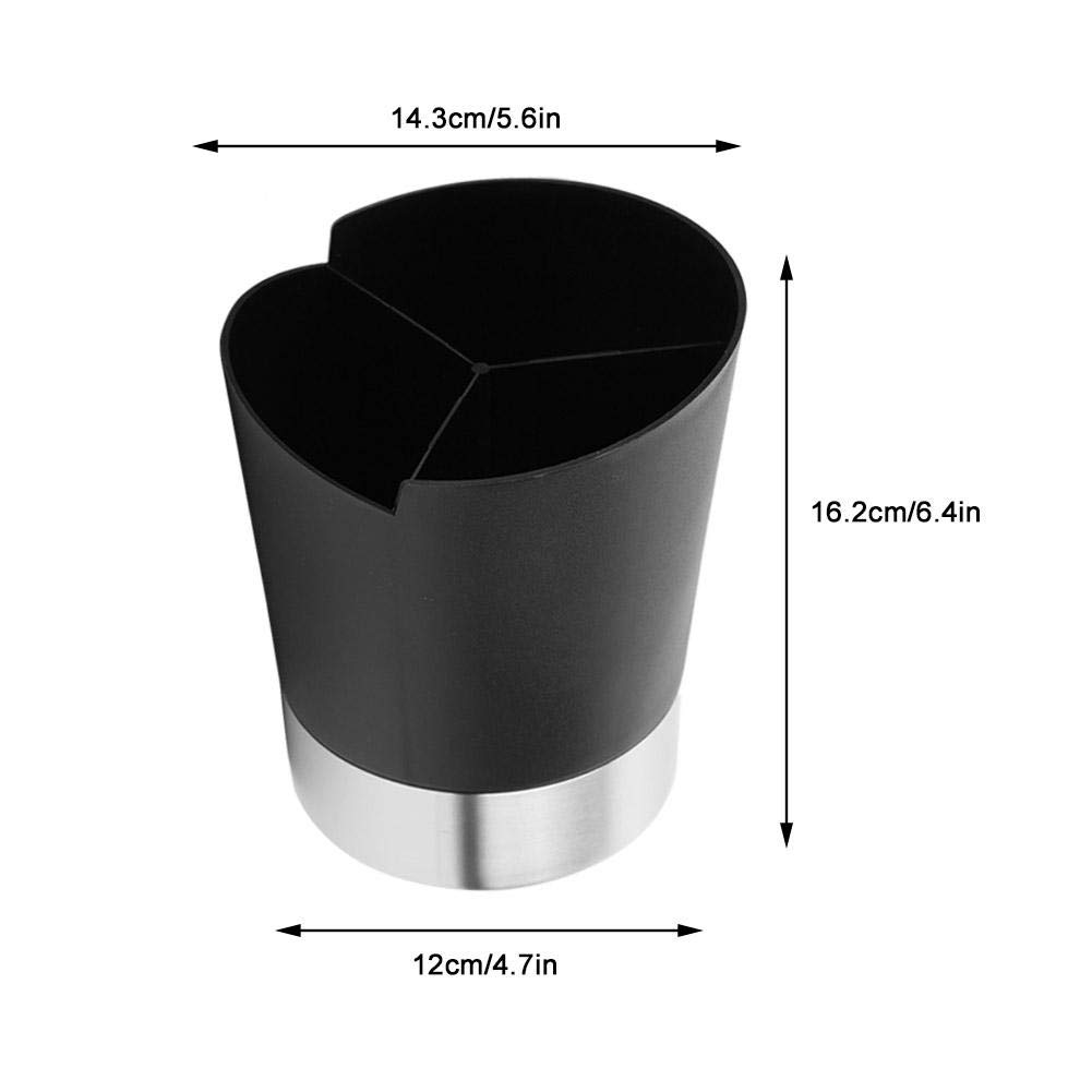 Straws Dispenser Storage Box for Straws Sticks Spoons with Dividers, Bar Desktop Tableware Storage Organizer for Milk Tea Shop - Image 2