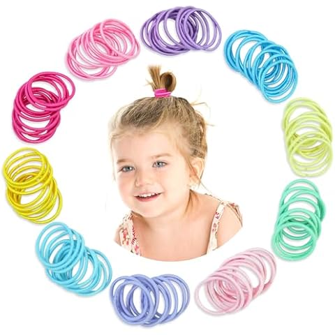 Hanyousheng 320 Pcs Multicolour Hair Bands Cover