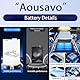 Aousavo AK-V25 EmporiaPURE ersatz akku AK-V25 Kompatibel mit emporiaPURE/Euphoria/Emporia Pure/Pure Euphoria/Emporia Pure V25 Seniorenhandy
