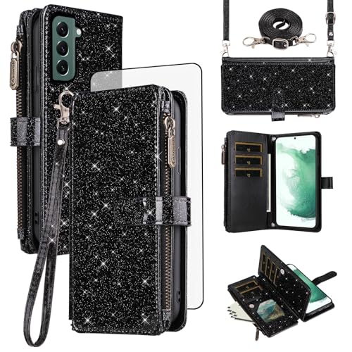 Coque S22 Plus Asuwish SFC30 US protection noire robuste pour smartphone Samsung