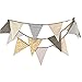 DaoRier Sujet de Brown Guirlande Bannière Banderole Anniversaire en Tissu pour Enfants Bébé - Fanion Décoration pour Cérémonie Mariage Fête Size 17 * 22cm+3.6M
