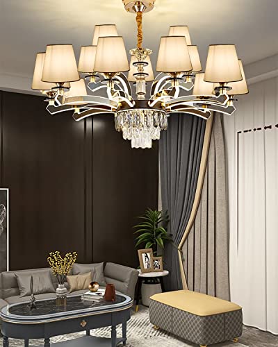 Sinta Fabric Lampshade Ø5.5/14cm Small Light Shade for E14/E27 Chandelier, Upright Wall Lamp, Table Lamp, Candle Light, White - Image 3